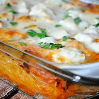 Baked Spaghetti Casserole Recipe - A family favorite dinner idea that everyone will love! | The Love Nerds