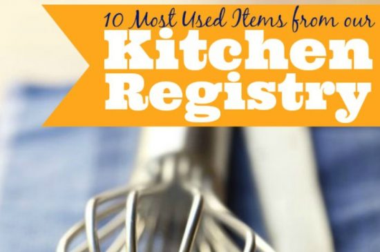 Creating a registry is not easy, so I'm sharing the 10 Most used Items from our Wedding Registry! {The Love Nerds}