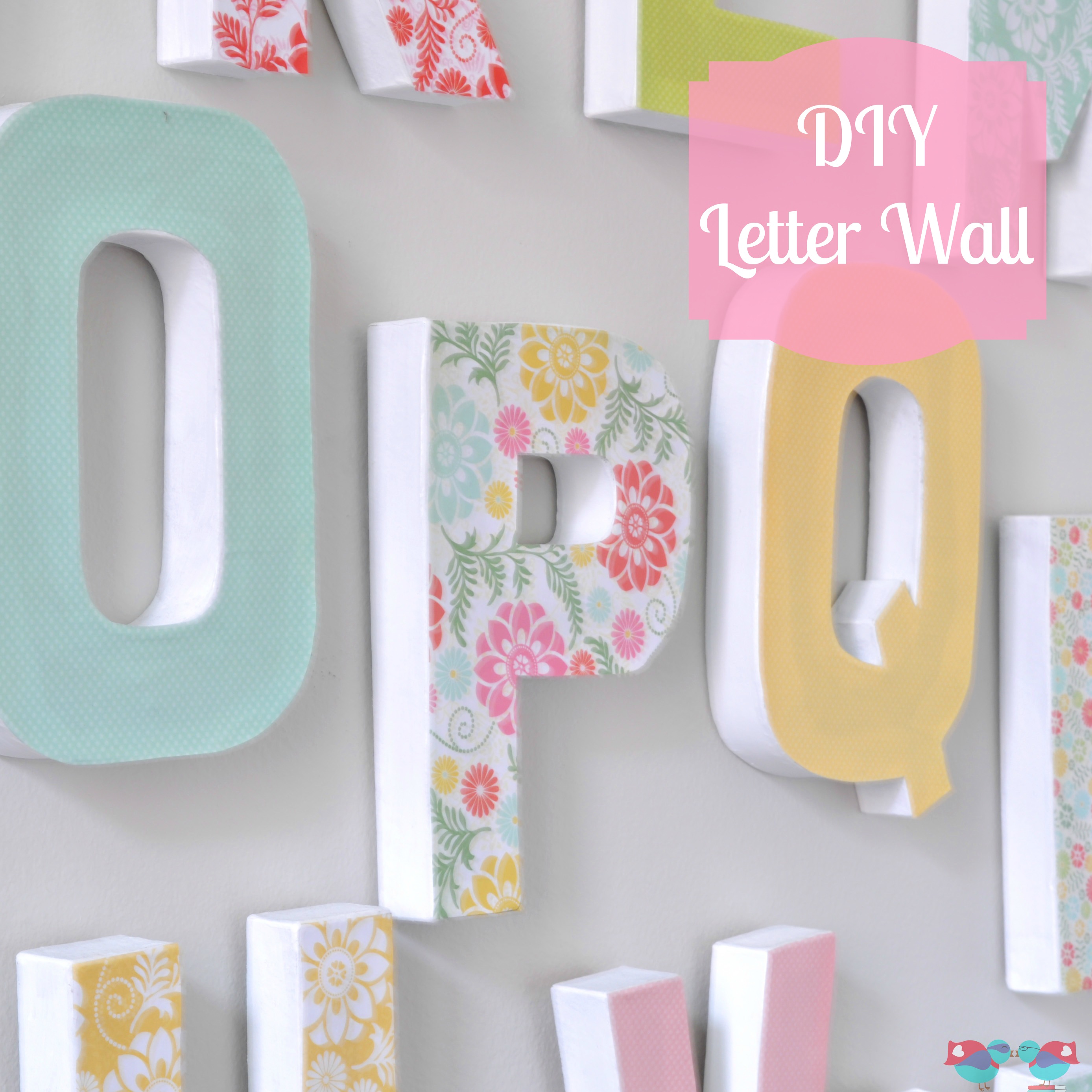 DIY Wall Letters Easy To Make And Customize For Your Home Decor 