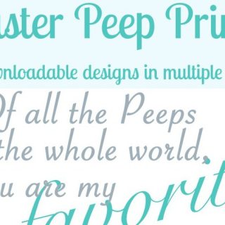 Easter Peep Printables