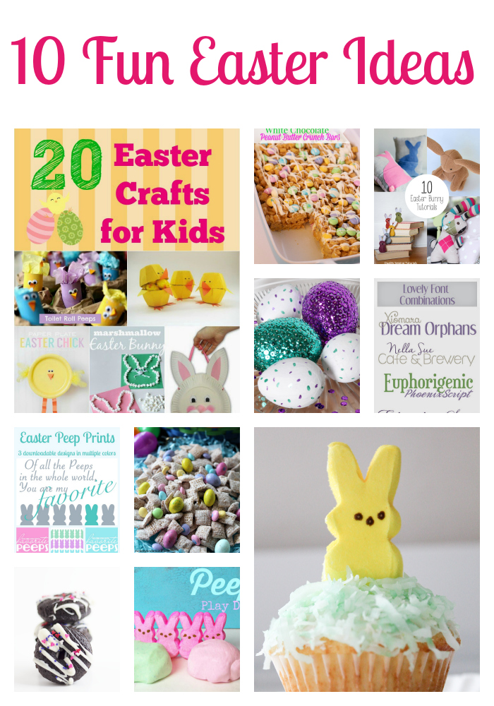 10 Fun Easter Ideas - Ideas for recipes, craft, holiday decor and more! {The Love Nerds} 
