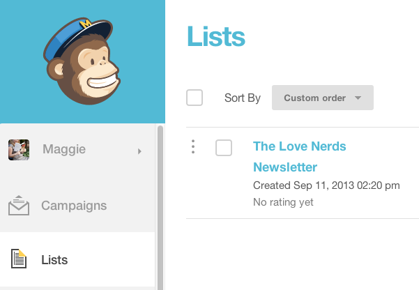 How to Start a MailChimp Blog Newsletter - Part 1: Creating Sign Up Form and Update Options {The Love Nerds} #blogtips #blogger #newsletter