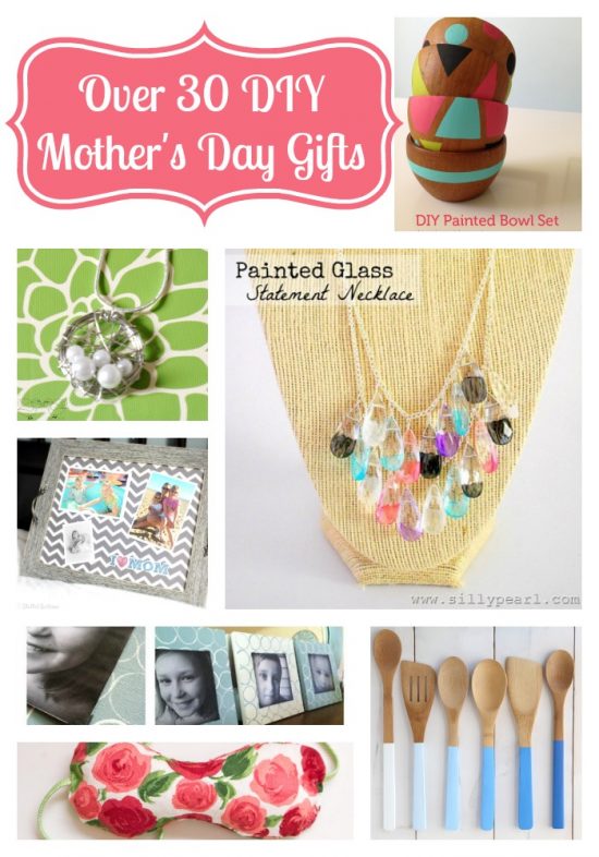 Over 30 DIY Mother's Day Gift Ideas {The Love Nerds} #mothersday #giftideas #crafts #diy