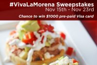Spice up the holidays! Enter the #VivaLaMorena $1000 Sweepstakes for a chance to win $1000 pre-paid Visa card! Discover flavorful recipes, rules and enter here! #shop