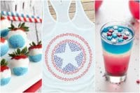Over 50 4th of July ideas to make your perfect holiday celebration! Ideas for 4th of July recipes - side dishes, main meal, desserts and drinks - as well as 4th of July crafts and party ideas! Everything you need in one place! | THE LOVE NERDS #fourthofjuly #redwhiteandblue #patrioticrecipes #patrioticcrafts