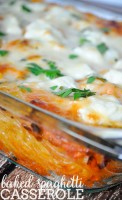 Baked Spaghetti Casserole Recipe - A family favorite dinner idea that everyone will love! | The Love Nerds