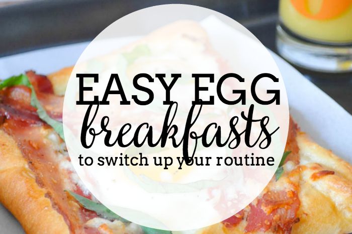 3 Quick Egg Breakfasts to break your breakfast rut! These quick breakfast ideas are a tasty way to start your day alongside delicious noosa yoghurt! | The Love Nerds #Spon