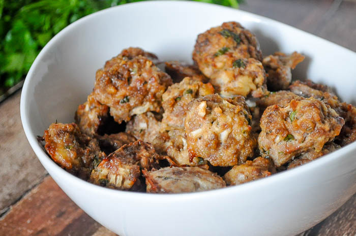 Savory Swedish Meatballs - A classic meatball recipe that's great for dinner with pasta and a salad or as BBQ Meatballs on game day! | The Love Nerds