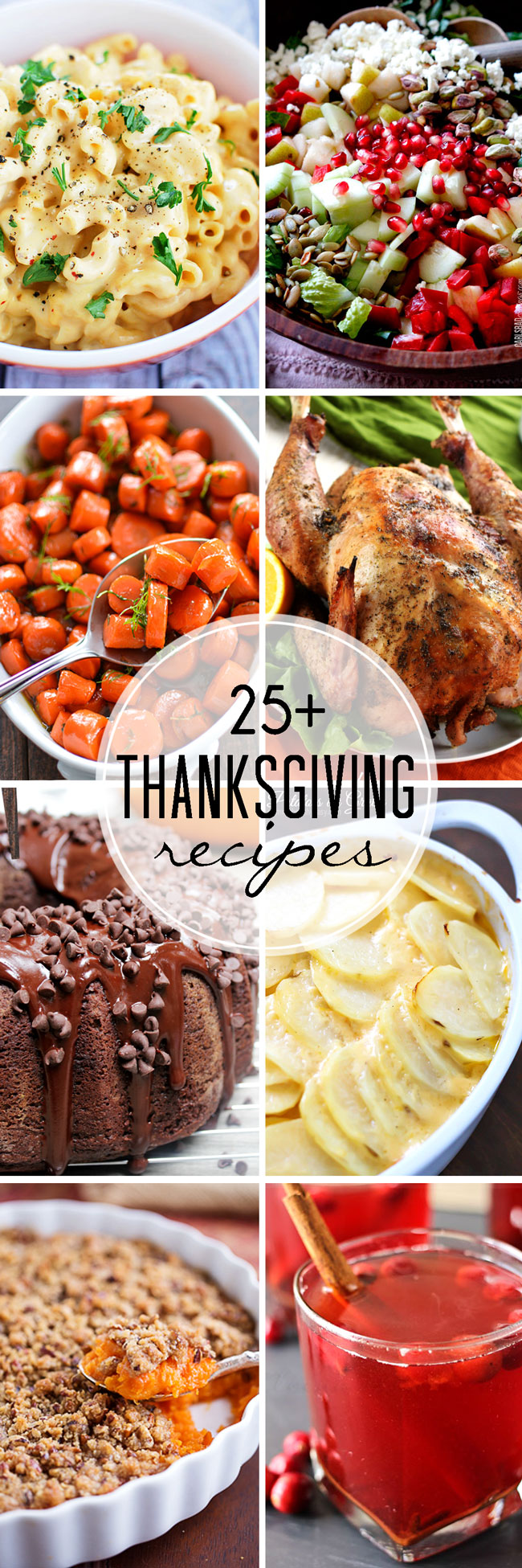 25+ Thanksgiving Recipes - Come over for a collection of holiday recipes that everyone will love! You'll find recipes for main dish, sides, apps, and sweet! | The Love Nerds