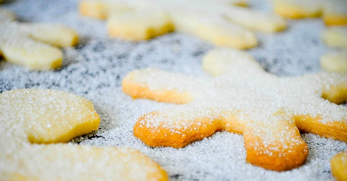 Classic Sugar Cookies - Trust me, you do not need icing! This holiday cookie recipe makes a large batch of a light and sweet holiday classic! | The Love Nerds