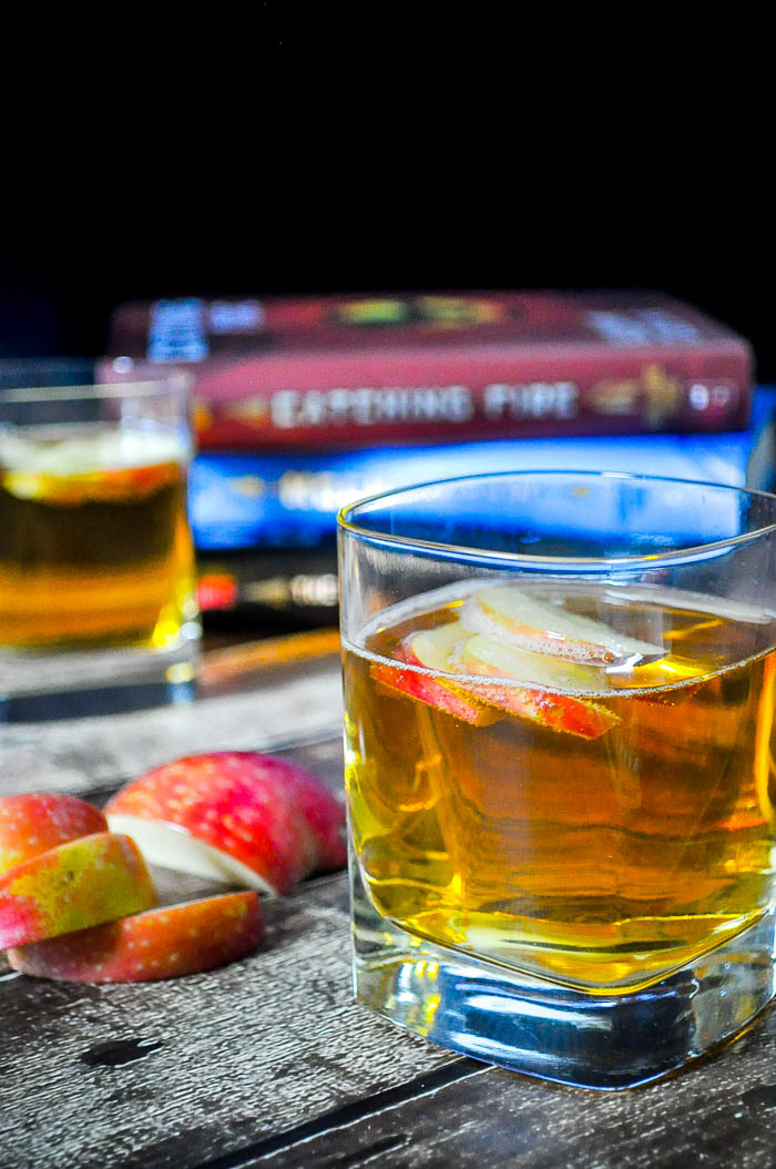 The Girl on Fireball is the perfect cocktail recipe for celebrating Katniss Everdeen! It is also the first in our new series Literary Libations! | The Love Nerds