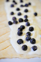 Blueberry Cream Cheese Danish Braid - Nothing beats a warm pastry for brunch, except maybe an easy one like this! | The Love Nerds #ad #warmtraditions
