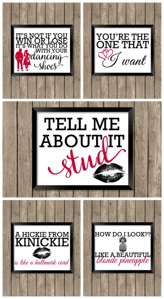 Free Grease Printables - The Love Nerds