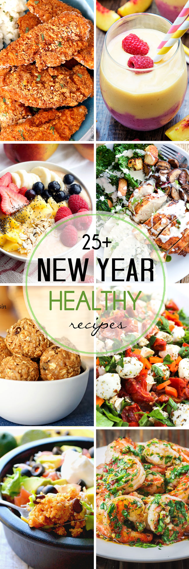 25+ Healthy Recipes for the New Year! Jump start a better diet after all the cookies and fudge over the holidays with these healthier ideas!  | The Love Nerds