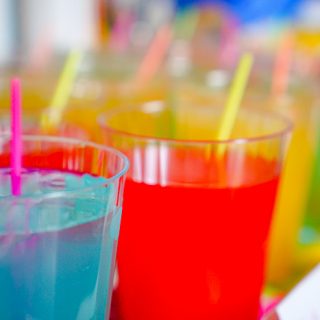 Colorful Summer Party and Delicious Tropical Drinks