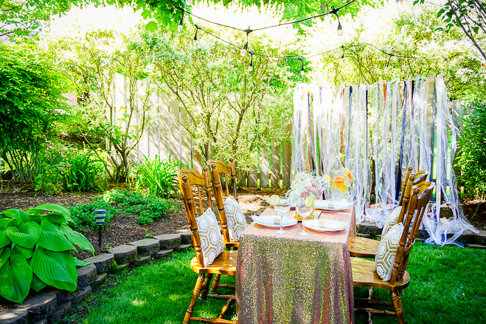 Simple Ideas for Throwing a Gorgeous Outdoor Dinner Party | The Love Nerds #ad #EnbrightenLife @jascoproducts
