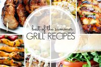 Over 20 Delicious Grill Recipes - These are the best summer recipes for you to try for dinner or for your next BBQ! | The Love Nerds