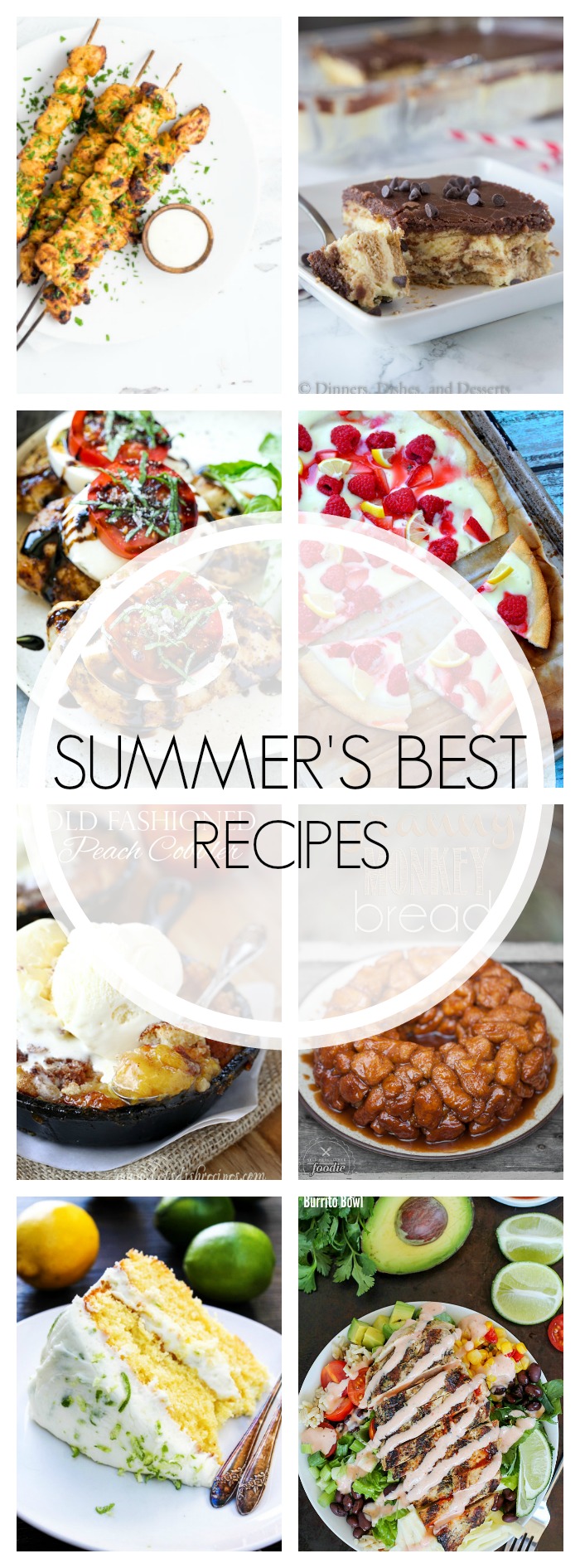 Summer Recipes You Don't Want to Miss - From grilled dinner ideas and delicious salads to lots of fruity desserts! These are must make family recipes! | The Love Nerds