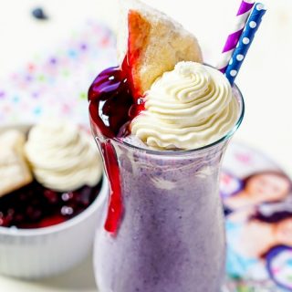 Blueberry Shortcake Milkshake