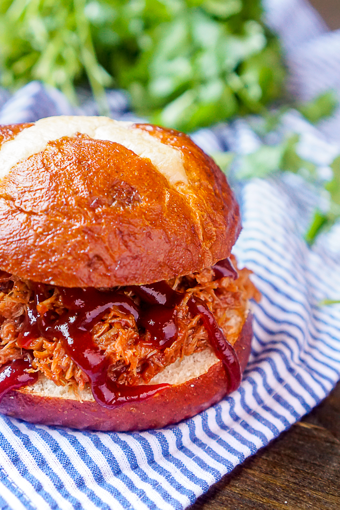 4 Ingredient Slow Cooker Pulled Pork - The Love Nerds