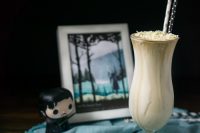 The White Walker Cocktail - Celebrate Jon Snow and his attempts to save the North with this Game of Thrones Inspired Cocktail Recipe. A delicious and frozen White Russian Milkshake Recipe! | The Love Nerds