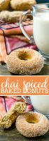 Nothing beats a fresh, warm batch of homemade Chai Spiced Baked Donuts! Easy baked donut recipe that makes great Sunday morning treat or holiday breakfast! | The Love Nerds #AD #OregonChai #ChaiTea #MeTime