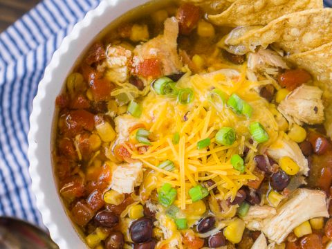 Easy Chicken Tortilla Soup Recipe — Eat This Not That