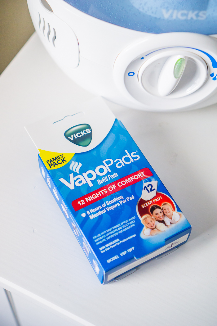 Vicks Filter Free Cool Mist Humidifier with VapoPods - Best for Helping Kids Sleep While Sick