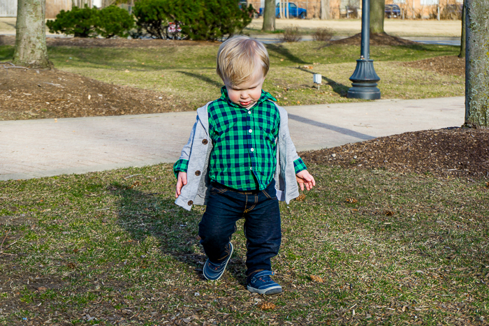 I've found the best toddler shoes for our little Liam! They are sturdy, reliable, and comfortable while still being stylish. Plus, we have pairs that have made it through multiple kids in great shape! 