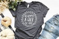 Fall is my favorite season of the year, so it's time to celebrate with these fun Fall SVG files! Perfect for making DIY shirts, custom mugs, homemade gifts and more! Plus I'm giving you all a FLASH FREEBIE fall design!  | THE LOVE NERDS #cricutfiles #silhouettefiles #svgcutfiles #falldiy