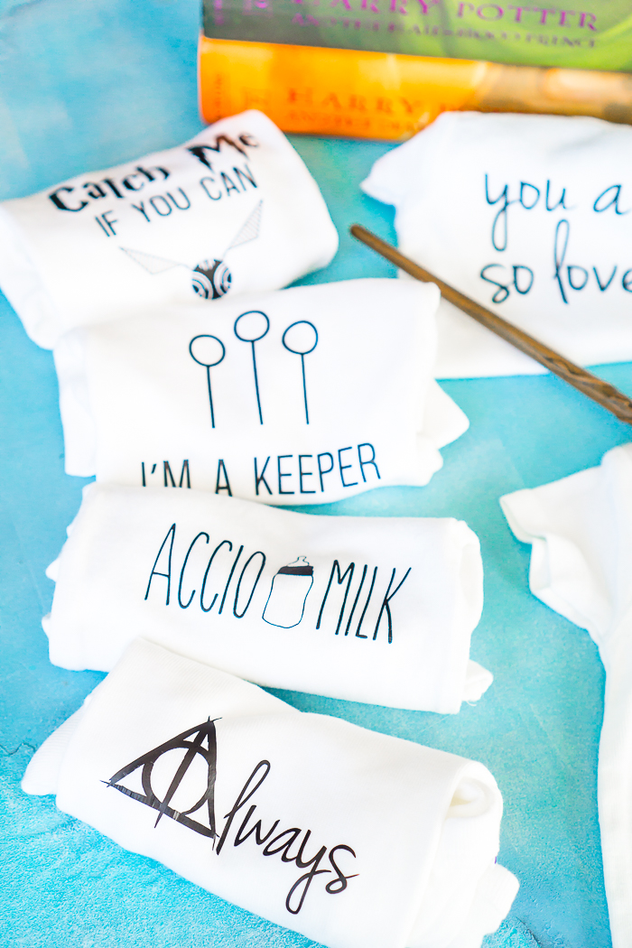 My love for Harry Potter and the Wizarding World never waivers, which means I am always up for fun Harry Potter crafts! I have made more than a few DIY Harry Potter shirts as birthday gifts, baby shower gifts and more! I'm sharing two new Harry Potter SVG bundles for you all so you can make your own Wizarding World crafts like diy shirts, mugs, glassware and more! | THE LOVE NERDS