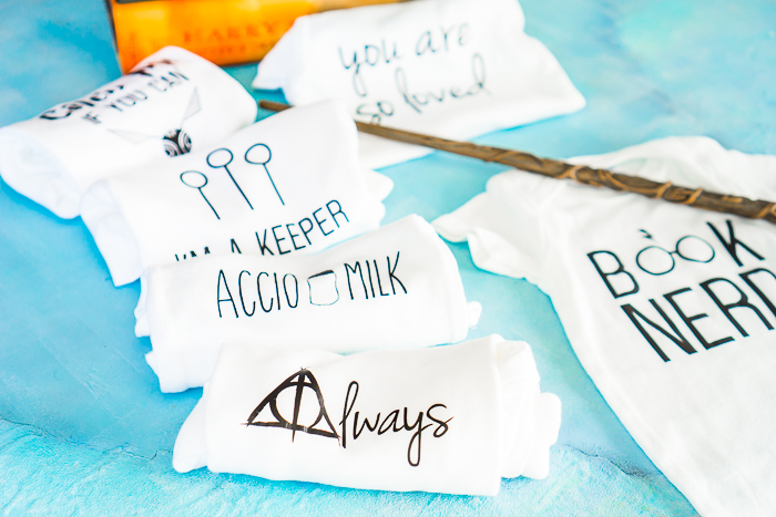 My love for Harry Potter and the Wizarding World never waivers, which means I am always up for fun Harry Potter crafts! I have made more than a few DIY Harry Potter shirts as birthday gifts, baby shower gifts and more! I'm sharing two new Harry Potter SVG bundles for you all so you can make your own Wizarding World crafts like diy shirts, mugs, glassware and more! | THE LOVE NERDS