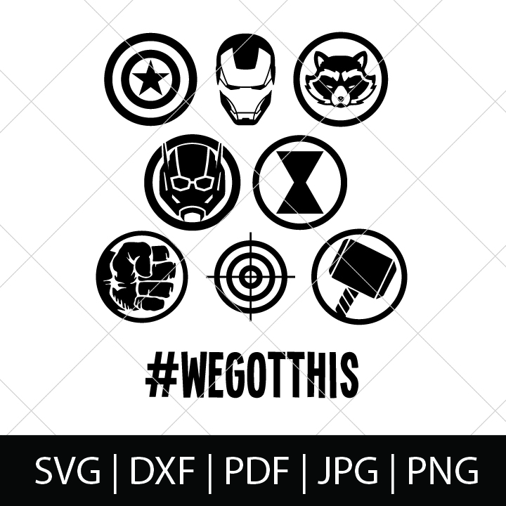 Download Avengers SVG Bundle - The Love Nerds