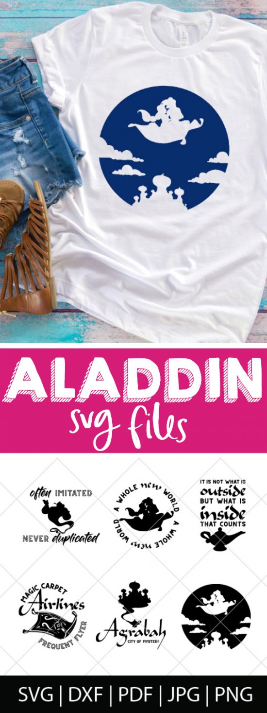 Disney's Aladdin SVG Bundle for DIY Shirts and More! - The Love Nerds