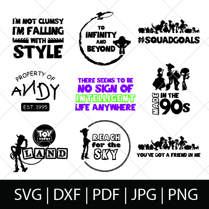 Free Free 246 Toy Story Cricut Vinyl Disney Svg SVG PNG EPS DXF File