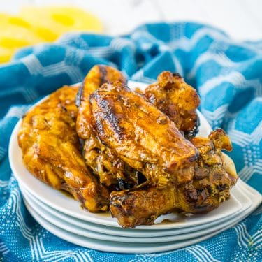 A sweet teriyaki sauce enhanced with pineapple and ginger to make a delicious Pineapple Teriyaki Chicken Wings sauce.