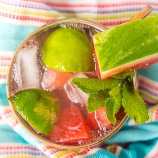 Sweet Mint Watermelon Moscow Mules