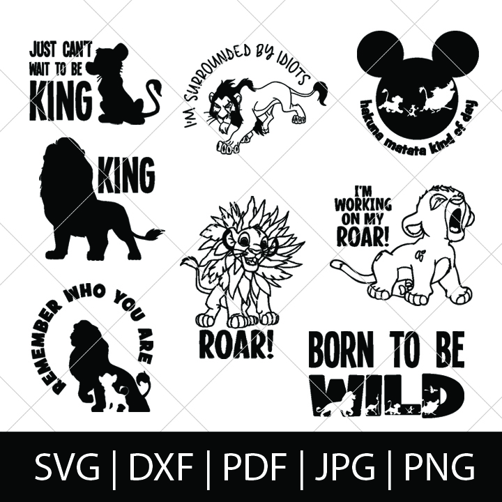 Lion King SVG Bundle - The Love Nerds