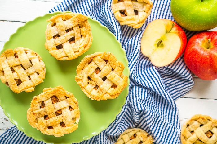 Mini Apple Pie A La Mode - Life Made Simple