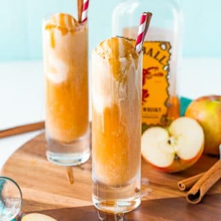 Delicious Fireball Apple Cider Float